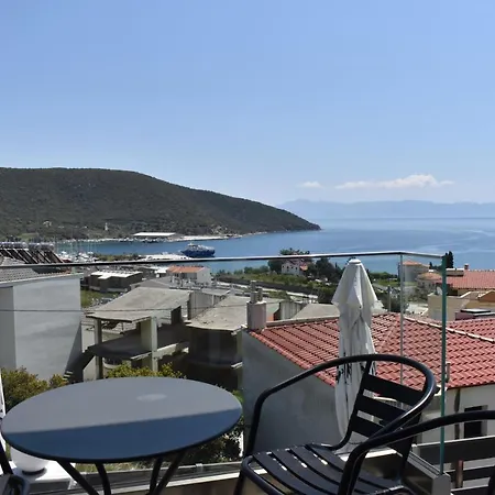 Relaxo Maisonette Kyma Néa Péramos Buitenkant foto